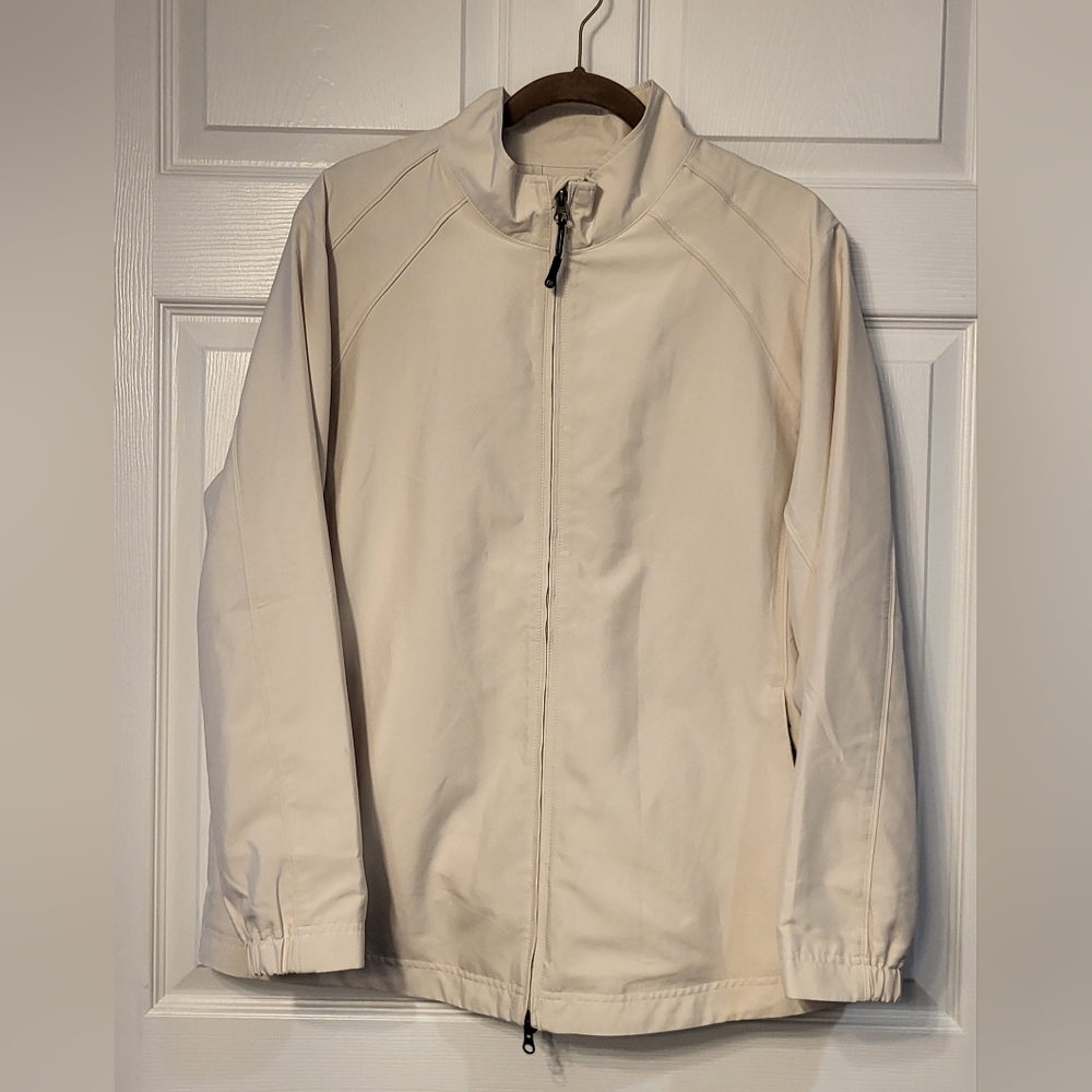 Cutter & Buck CBwindtec Cream Jacket Size 1x